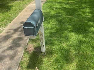 Angela M.'s lawn care service result