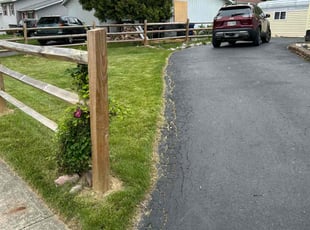 Joy K.'s grass cutting service result