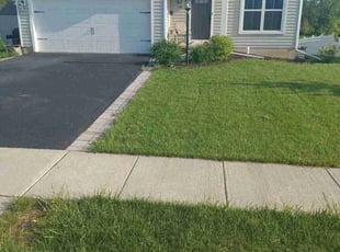 Jason B.'s landscape maintenance service result