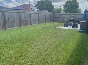Darrion W.'s lawn service service result