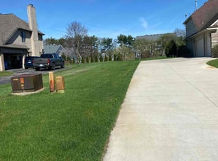 Danita M.'s lawn service service result