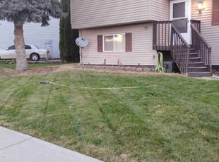 Donna M.'s lawn service service result