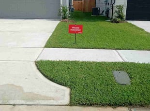 Arthur S.'s yard care service result