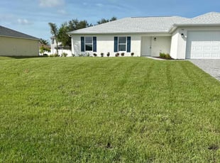 Gabriella J.'s turf maintenance service result