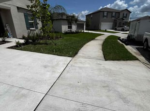 Carl F.'s lawn maintenance service result