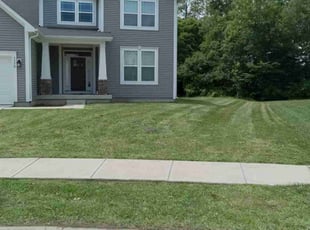 Crystal A.'s lawn maintenance service result