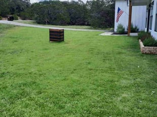 Mary B.'s grass cutting service result