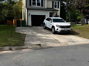 Carol F.'s grass cutting service result