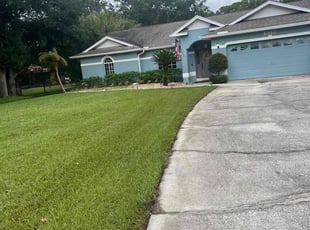 Jessica A.'s grass cutting service result