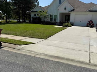 Marilyn D.'s grass cutting service result