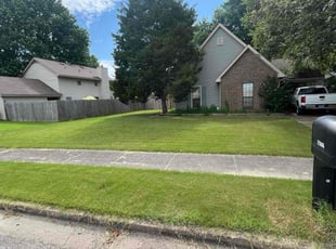 Ron J.'s grass cutting service result