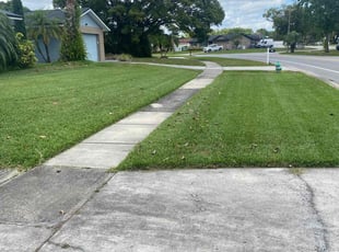 Erin C.'s lawn service service result