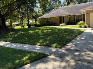 Rhonda M.'s lawn care services service result