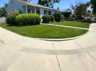 P.G. R.'s lawn care services service result