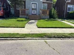Alfred M.'s grass maintenance service result