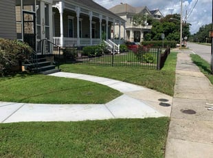 Sandy R.'s grass cutting service result