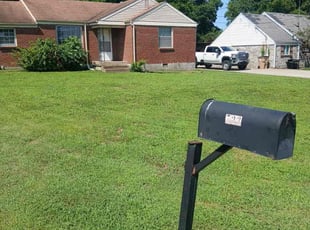 James M.'s residential landscaping service result