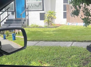 Tab D.'s grass maintenance service result