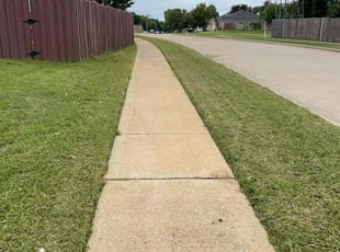 Stephen R.'s lawn care service result