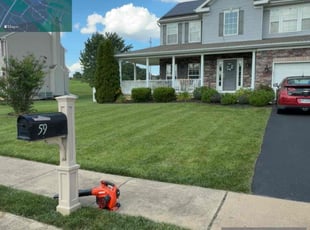 Bhargab K.'s grass maintenance service result