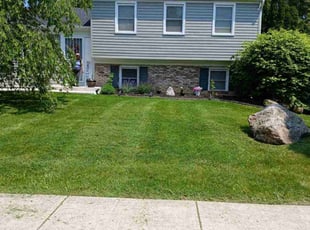 Cheryl B.'s lawn care service result