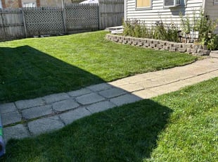 Claude M.'s grass maintenance service result