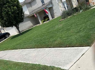 Ken G.'s turf maintenance service result