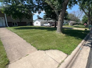 Pierce J.'s lawn care services service result