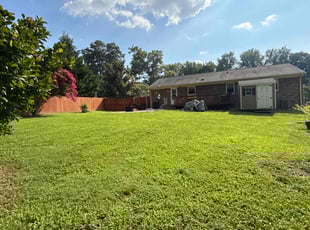 Amy B.'s turf maintenance service result