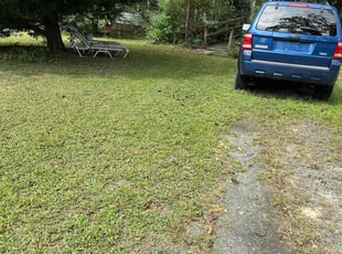 Christopher A.'s lawn maintenance service result