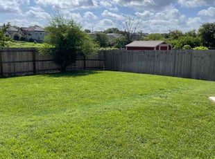 Kristen W.'s grass cutting service result