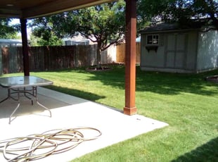 David D.'s lawn maintenance service result