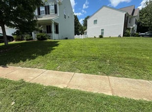 Christine R.'s lawn care service result