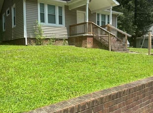 Jenn P.'s grass cutting service result