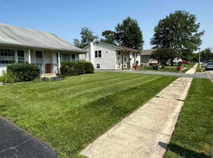 Krystal B.'s lawn care service result