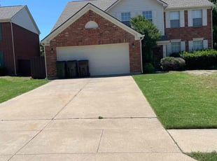 Courtney O.'s grass maintenance service result