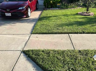 Erik C.'s turf maintenance service result