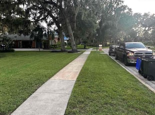 Jordan M.'s lawn maintenance service result