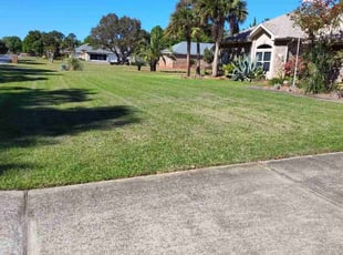 Andrew W.'s lawn care service result