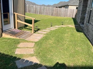 Tracy F.'s grass maintenance service result