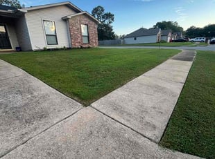 Heather G.'s lawn service service result