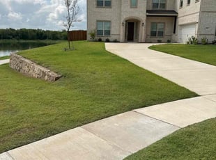 Argie G.'s landscaping service result