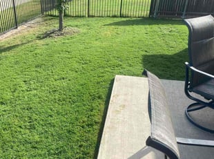 Melinda W.'s turf maintenance service result