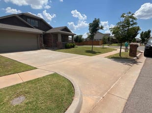 John M.'s residential landscaping service result