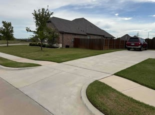 Maleena B.'s lawn care services service result