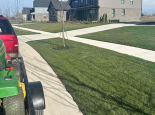 jonathan s.'s lawn service service result