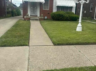 Angelina E.'s lawn care services service result