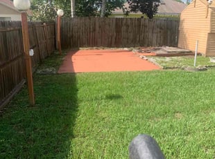 Tiffini N.'s grass cutting service result