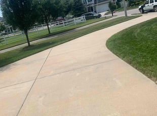 Carol J.'s lawn maintenance service result