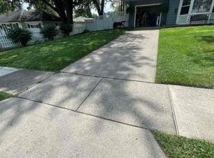 Mary M.'s lawn maintenance service result